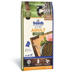 BOSCH ADULT CHICKEN & MILLET (ПИЛЕШКО и просо) (15 kg)