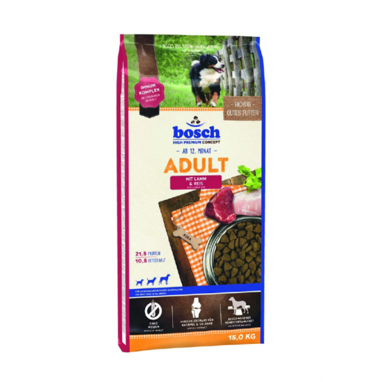 BOSCH ADULT LAMB & RICE (јагнешко и ориз) (3 kg)