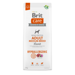 BRIT CARE ADULT MEDIUM LAMB & Rice (ЈАГНЕШКО и ориз) (12+2 kg)