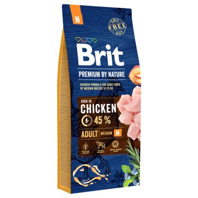 BRIT NATURE ADULT M (15 kg)