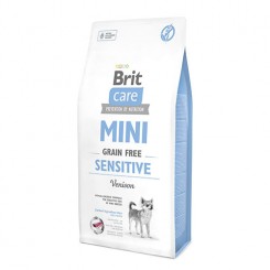 BRIT CARE MINI ADULT GRAIN FREE VENISON_елен  (2/7 kg)