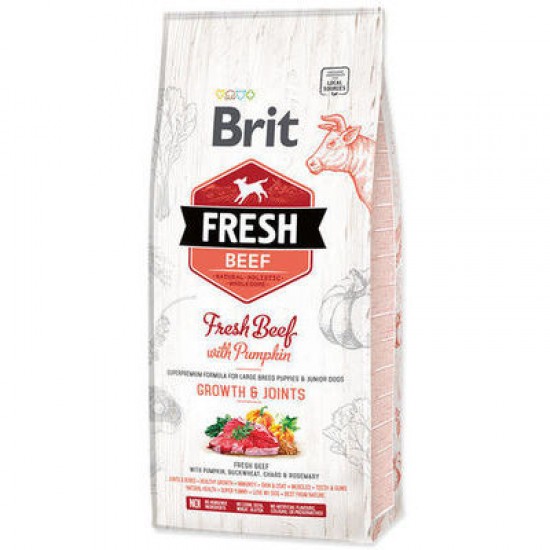 BRIT FRESH BEEF PUPPY LARGE (12 kg)