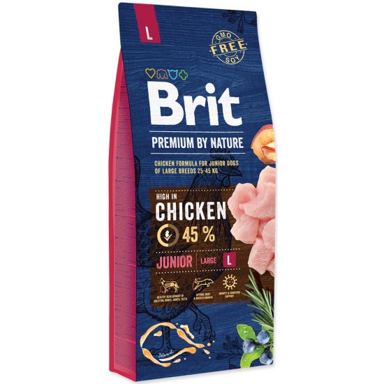 BRIT NATURE JUNIOR L (15 kg)