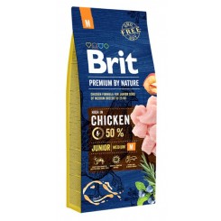 BRIT NATURE JUNIOR M (15 kg)