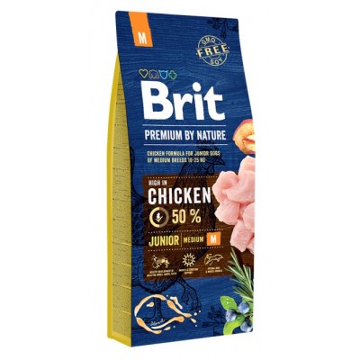BRIT NATURE JUNIOR M (15 kg)