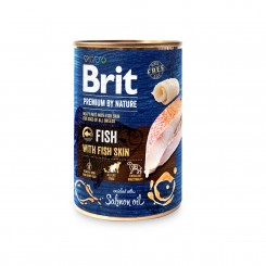 BRIT PREMIUM Риба со лосово масло (400 gr.)     