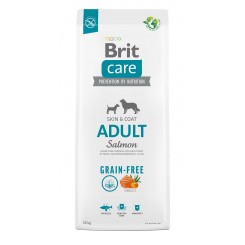 BRIT CARE GRAIN FREE ADULT S/M SALMON (12 kg)