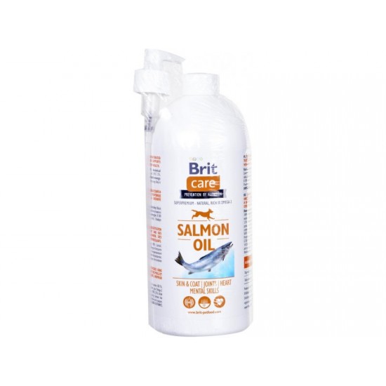 BRIT CARE SALMON OIL (0.5 / 1 litar)