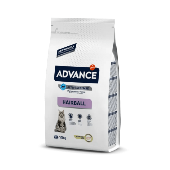 ADVANCE CAT HAIRBALL (1.5 kg)