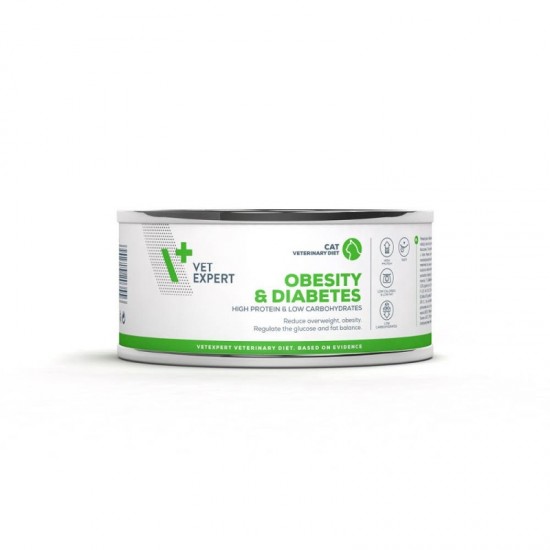 VET EXPERT OBESITY&DIABETES CAT (100 gr.)