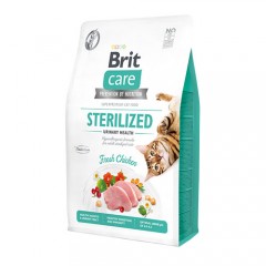 Brit Care Cat Grain-Free STERILIZED URINARY HEALTH (Пилешко) (7 kg)