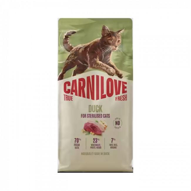 CARNILOVE TRUE FRESH Sterilised Duck – Патка (6 kg)