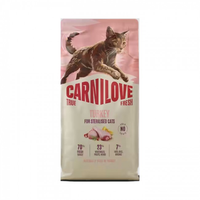 CARNILOVE TRUE FRESH Sterilised Turkey – Мисирка (6 kg)