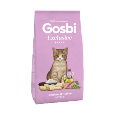 GOSBI EXLUSIVE CHICKEN & TURKEY KITTEN (6kg)