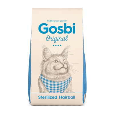 GOSBI ORIGINAL CAT STERILIZED HAIRBALL (7kg)