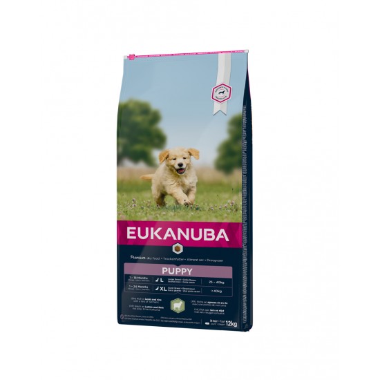 EUKANUBA PUPPY LARGE & GIANT BREED - LAMB & RICE (јагне и ориз) (12 kg)