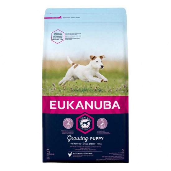 EUKANUBA PUPPY SMALL BREEDS  (3 kg)