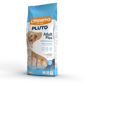 PLUTO  DOG ADULT PLUS CHICKEN (15 kg)