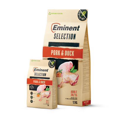 EMINENT SELECTION ADULT PORK & DUCK 28/15 (2-12 kg.)