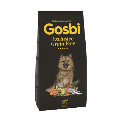 GOSBI EXLUSIVE GRAIN FREE MINI ADULT LIGHT (7kg)
