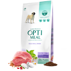OPTIMEAL DOG ADULT MINI DUCK  (12 kg)