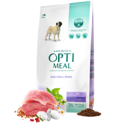 OPTIMEAL DOG ADULT MINI DUCK (12 kg)