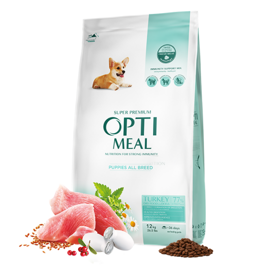 OPTIMEAL DOG PUPPY TURKEY (12 kg)