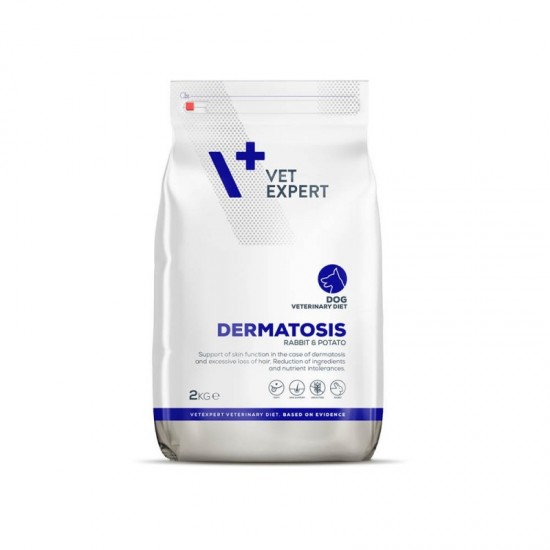 VET EXPERT VETERINARY DIET DERMATOSIS RABBIT&POTATO (2/12 kg)