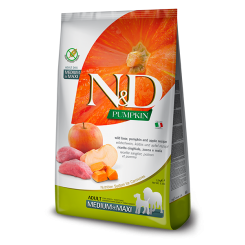 N&D PUMPKIN BOAR & APPLE ADULT MEDIUM MAXI (12 kg)