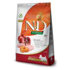 ND PUMPKIN CHICKEN & POMEGRANATE ADULT MINI (2.5 kg)