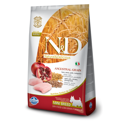 ND CHICKEN & POMEGRANATE ADULT MINI (7 kg)