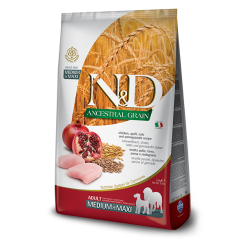 ND CHICKEN & POMEGRANATE ADULT MEDIUM & MAXI (12+3kg)