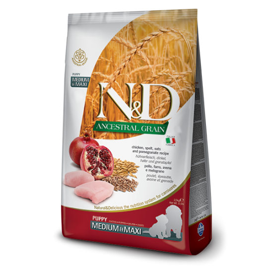 ND CHICKEN & POMEGRANATE PUPPY MEDIUM & MAXI (12kg)