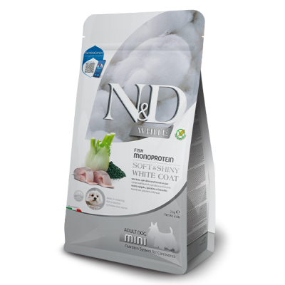 N&D WHITE DOG ADULT MINI (2 / 5 kg)