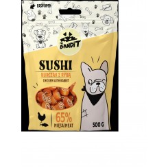 SUSHI - CHICKEN & FISH  (пилешко и риба 500 gr.) 