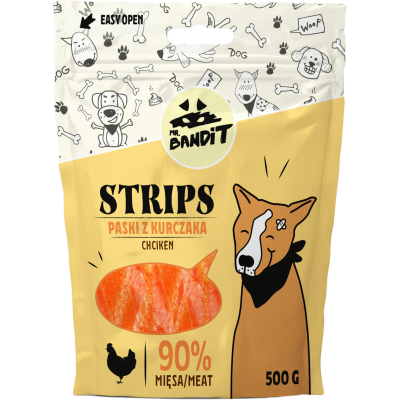 Mr. BANDIT STRIPS CHICKEN fillets (500 gr.)